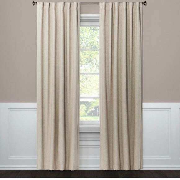 Threshold Linen Aruba Blackout Curtain 50 x 95 - Picture 1 of 4